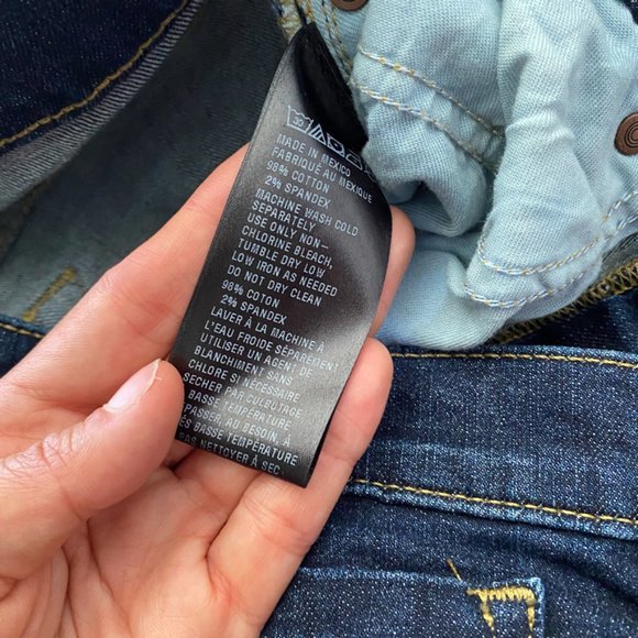 BDG (by Urban Outfitters) Dark Blue "Twig High-Rise" Jeans - Picture 4 of 11